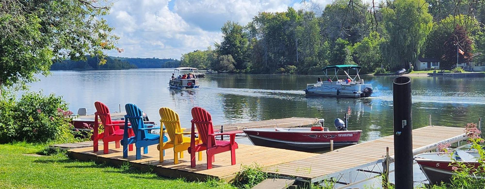 Trent River Cottages Hastings Bagian luar foto