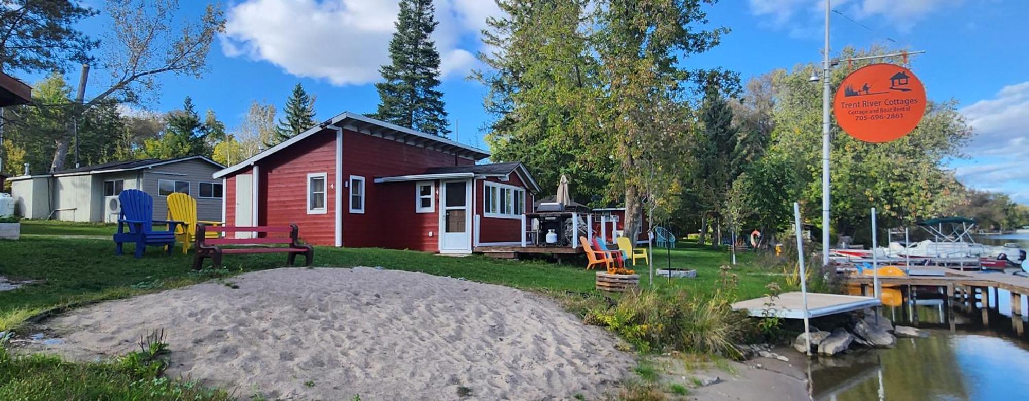Trent River Cottages Hastings Bagian luar foto
